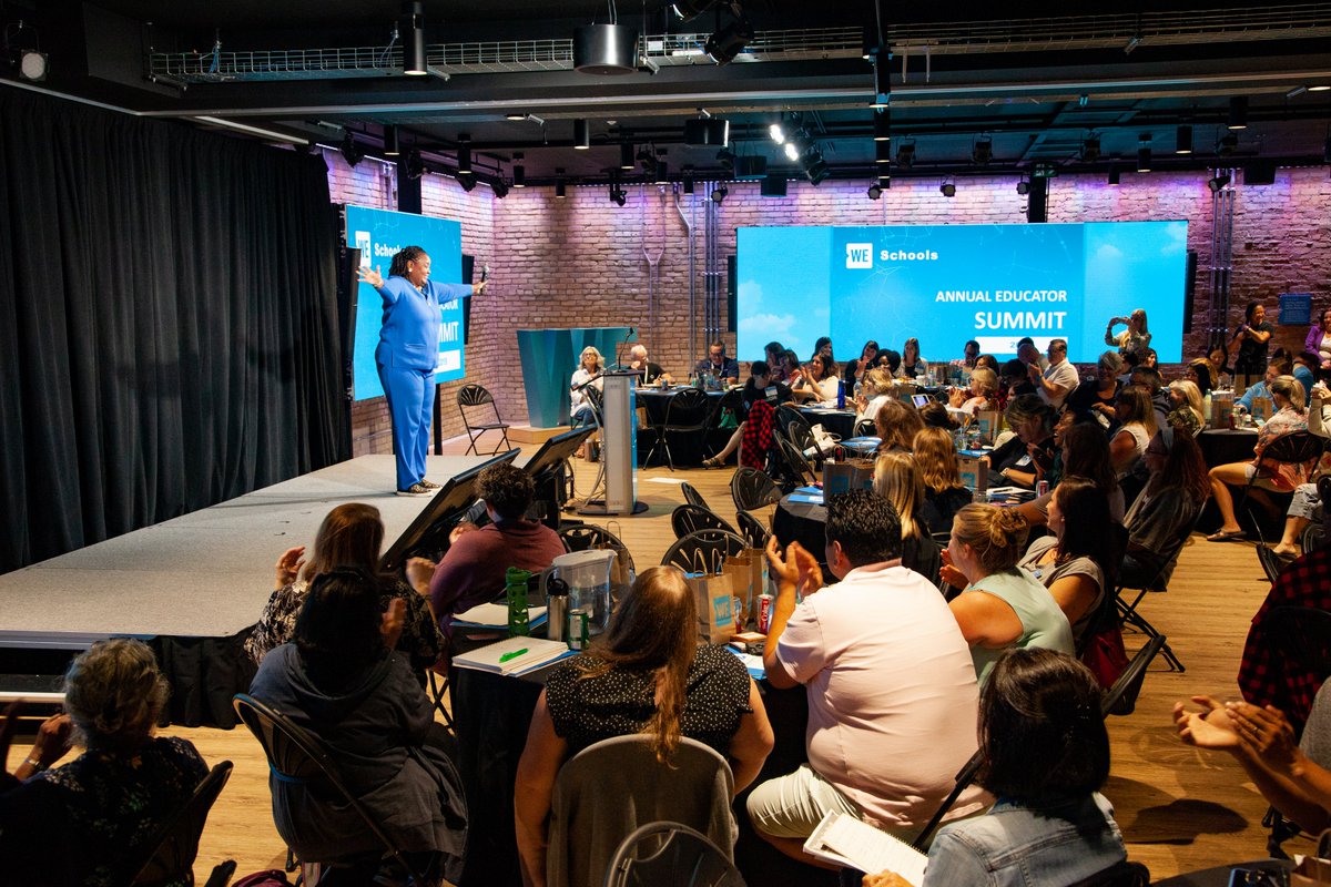 WEMovement's tweet photo. Thank you to all who joined us today for our Annual Educator Summit!
WHAT AN AMAZING DAY! You are all so inspiring!
#EdSummit19 #WEschools #WEteachers https://t.co/0GIgYMEuGa