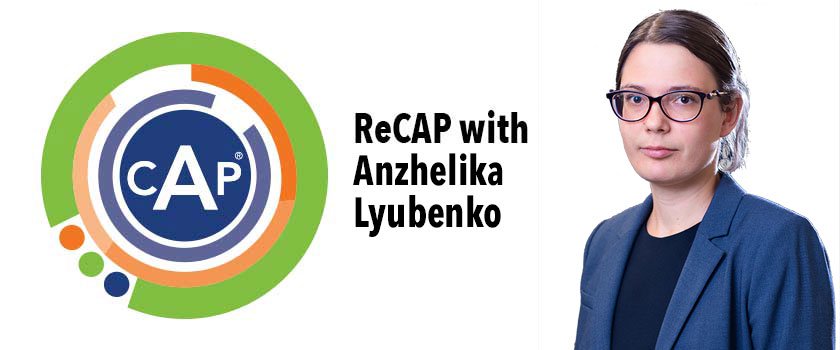 CAPcertify's tweet image. Anzhelika Lyubenko shares her thoughts on the CAP certification and her experiences both with the exam and in the field of #analytics. @principal #analyticscertification #ReCAP bit.ly/2KRQgp5