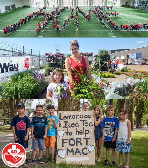 FMWBUnitedWay's tweet photo. #Flashaback to 2016: In a time of need, #YMM received #LocalLove from across Canada. 

Upon re-entry, the sentiment of HOME was prevalent in our community. This lead to the campaign theme of #ThisisHome. 

#40YearsofLocalLove #LocalLoveYMM https://t.co/Vn2hR9g53e