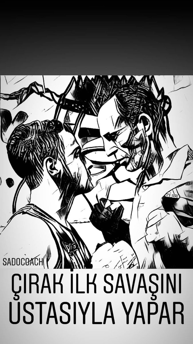 Çırak ilk savaşı
Ustasıyla yapar...