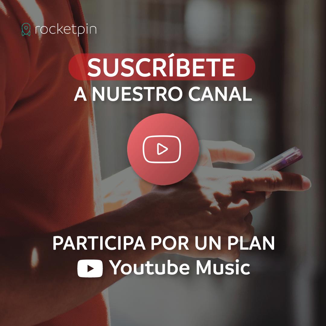 RocketPinChile's tweet photo. ¡Rocketpin les trae un nuevo concurso a los amantes de la música🎶 😍!Sortearemos semanalmente un plan Youtube Music Premium GRATIS durante todo el mes de septiembre, para participar solo tienes que realizar esta misión en tu App y suscribirte a nuestro canal de Youtube.😌🎉🎶🥰 https://t.co/b027UISEvT