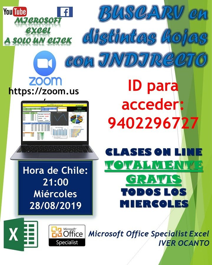 Iver_Ocanto's tweet photo. Próxima Clase Online vía ZOOM totalmente gratuita la cual no te puedes perder.
📈🖥️💻🖱️📉🇻🇪🇨🇱
Comparte entre tus contactos
.
#claseexcelgratis #excel #claseporzoom #excelchile #cursoiverocanto #microsoft #mvpexcel2013 #microsoftexcelasolounclick #cursoexcelchile #microsoft #zoom https://t.co/rri08Xphte