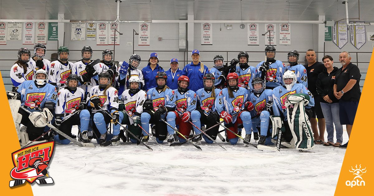 Missed the puck drop? Don't worry, you can catch up now on aptn.ca! aptn.ca/hittheice/vide…