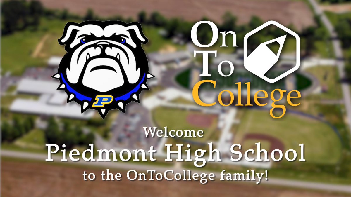 OnToCollege's tweet photo. Please join us in welcoming @PiedmontHS to the OnToCollege family!
We can't wait to #HammerTheGrammar with you π¨π¨
#OTC #5PointJumpClub #RightCollegeRightPrice https://t.co/xQS7SRB3Nb