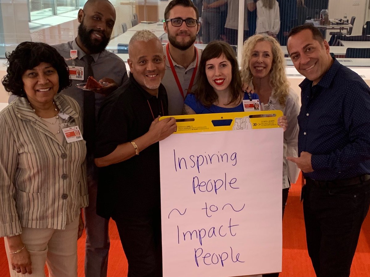 CoachNickNYC's tweet photo. Hanging with some of my #training & #development peeps at #nyp.
We’re showcasing our higher purpose, “Inspiring People to Impact People.”
Yes, that’s the game we have chosen to play-to #inspirepeopletoimpactpeople at #nyp & in the world.
Grateful to have that be our North Star. https://t.co/TVxRiP1Fah