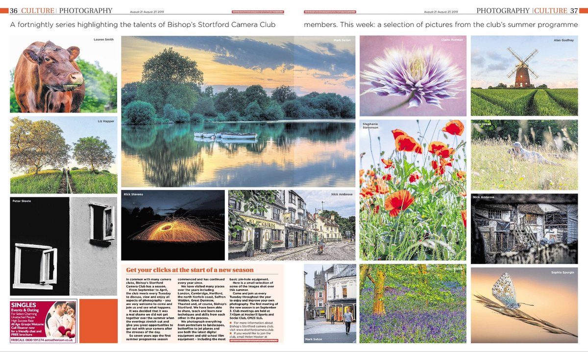 Get yourselves down to the newsagents and get a copy of this weeks <a href="/StortfordIndie/">StortfordIndependent</a> to enjoy a great spread of what the club have been up to over the summer (along with all the local news and views you need) - the new season starts on 3rd September - interested? Get in touch!