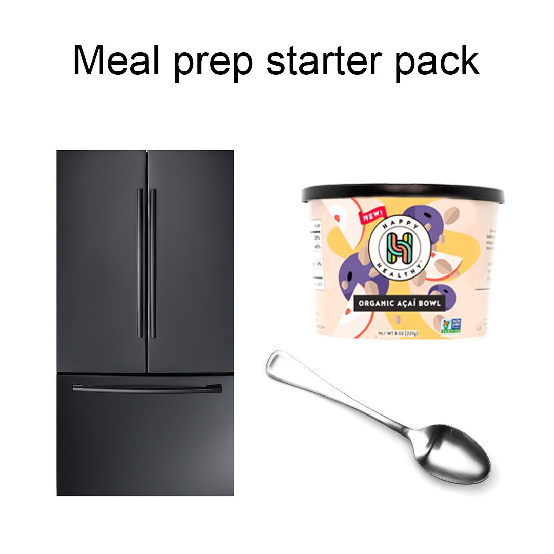 Hey meal preppers, leave the heavy lifting to us.