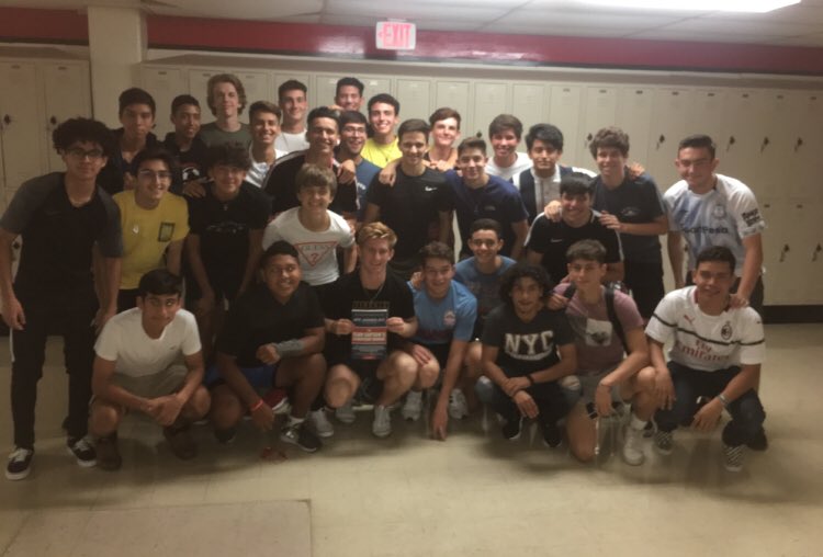 WeAreWCSoccer's tweet photo. Congrats to senior, @FreySkyler, for being voted our first team captain. “Sky embodies what it means to be a Churchill Charger... He has the respect of everyone, exceptional talent, and remains humble through it all.” Solid words from his teammates. Congrats, Sky! #tradition https://t.co/1vZosJYOwm