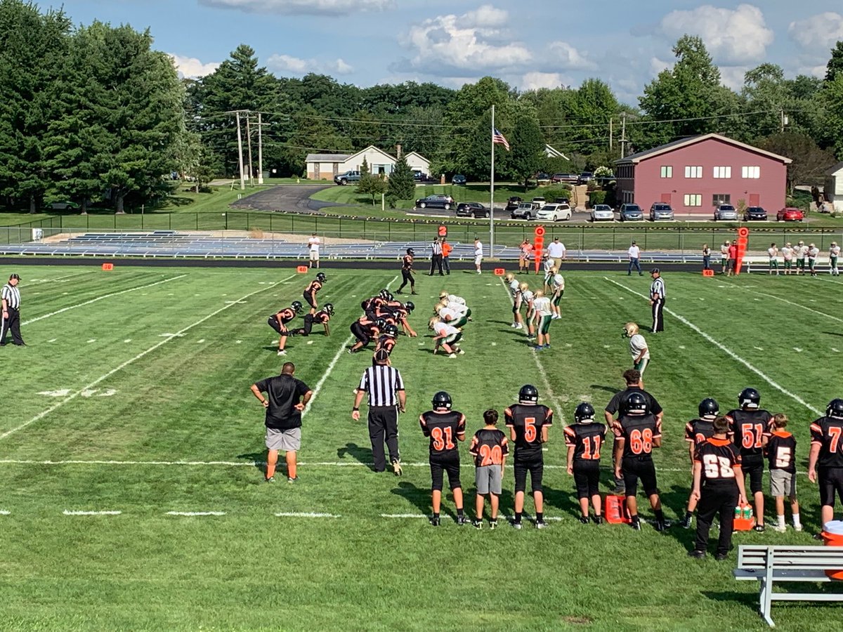 EMS home opener vs. Wawasee.  GO TIGERS!