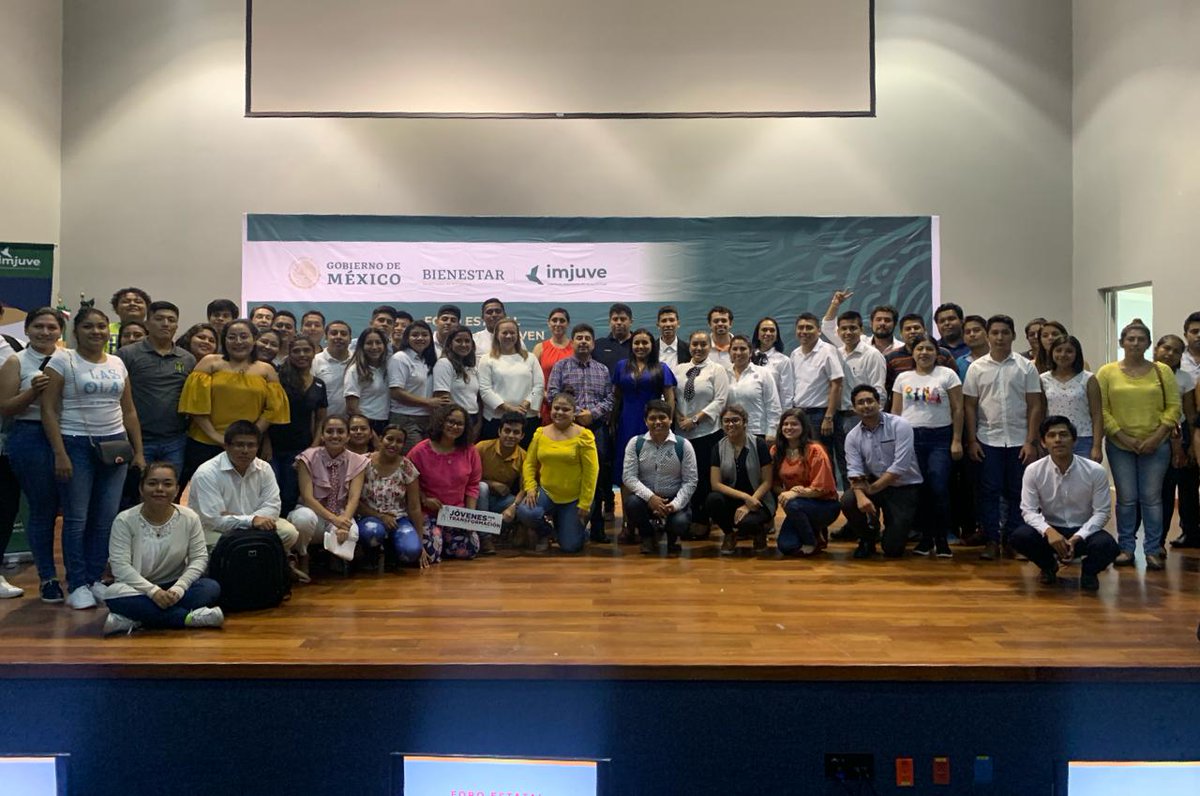 imjuvemx's tweet photo. Concluimos nuestro 5to foro #RepúblicaJoven en #Villahermosa, Tabasco, donde las y los jóvenes abordaron distintos temas para recolectar ideas y propuestas rumbo al Programa Nacional de Juventud 2019-2014 #Projuventud. ¡Enhorabuena por las fructíferas discusiones de hoy! https://t.co/gk6dizVUYx