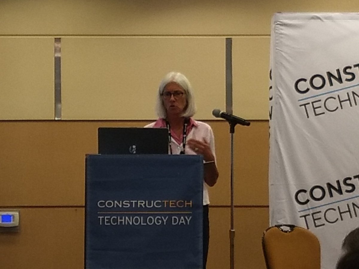 ConstructechMag's tweet photo. Susan Dalton .@gcpAppliedTech says 3-4% of #concrete is returned as rejected. #TechDay19 #construction #sensors https://t.co/BjJE2ANmet