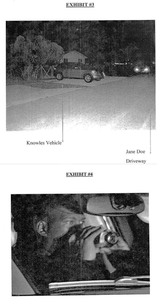 Adding this section, since it has to do with another private investigator sent to intimidate one of Epstein's victims. The private investigator's name was Thaddeus Knowles of Palm beach.