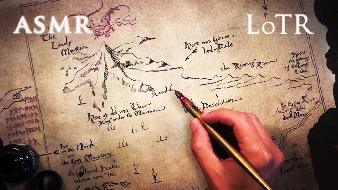 asmrctica's tweet photo. https://t.co/l6jVrUro7K ASMR Lord of the Rings & The Hobbit | Dip Pen Drawing Thror's Map #asmr #asmrtapping #asmrtracing #asmrvideo #asmrmaps #asmrdrawing #mapdrawing #geography #lotr #middleearth #thehobbit #hobbit #throrsmap #lordoftherings https://t.co/p4MCxCIKKA