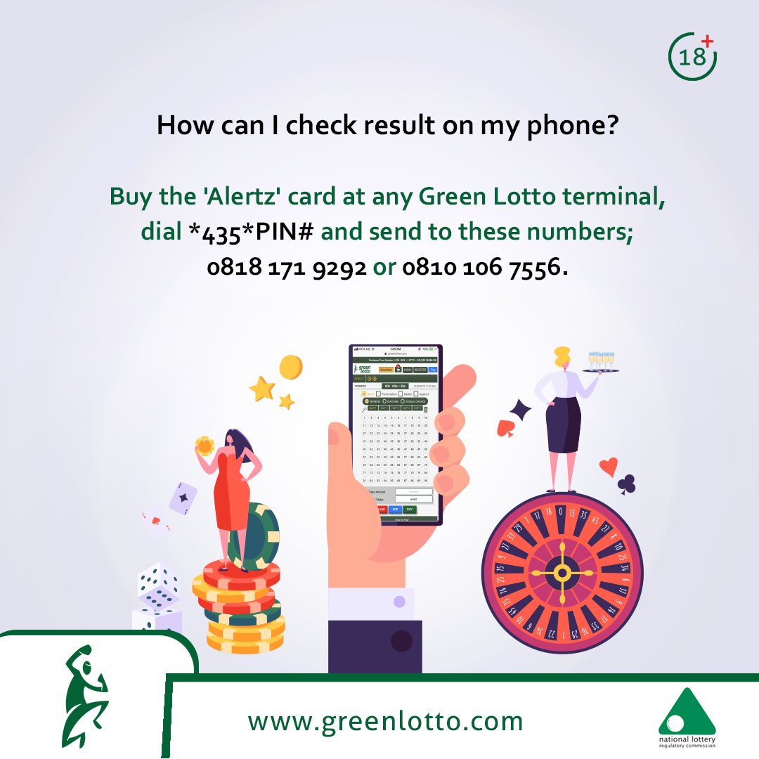 green lotto results today