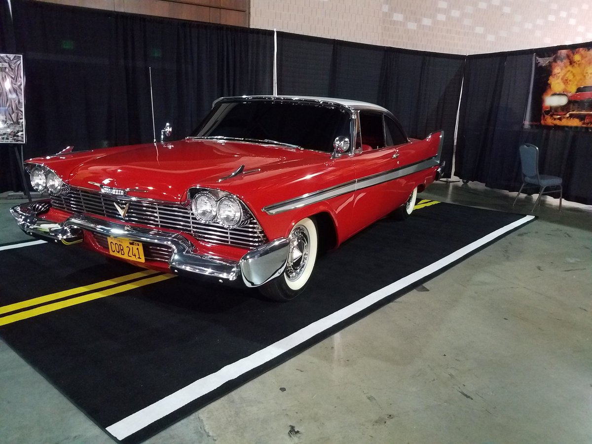 Christine has arrived and she's still a beauty!