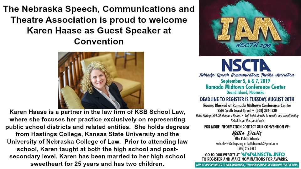 TheNSCTA's tweet photo. 😬😬Only 1 day to register till the price goes up!😬😬

You aren't going to want to miss Karen Haase as our guest speaker during our opening on Friday morning at 8am!

@KarenHaase https://t.co/nDWvgMDy6z