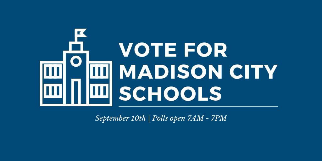 Madison_Forward's tweet photo. Details about the upcoming Madison City special election and polling place locations - https://t.co/gzlB78Dl8X  @madisonschools @MadisonAlabama #GOTV https://t.co/71AHPXvfOk