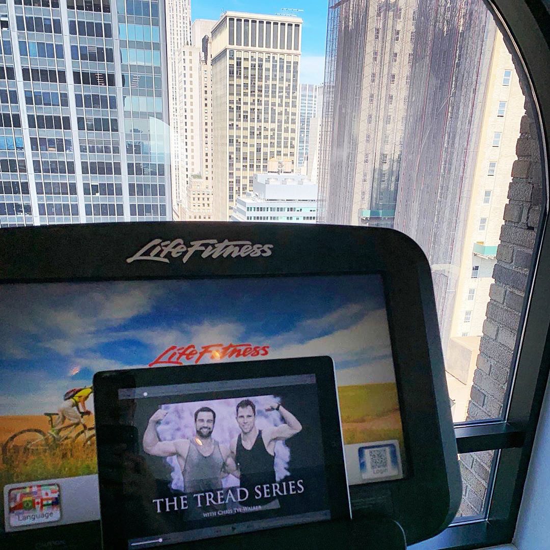 I love seeing where you’re running #TheTreadSeries from! Sweat, snap &amp; share your pics on social so I can cheer you on 🙌🏼 (tag me + IG: TheTreadSeries)

REPOST <a href="/StephenDao/">Stephen Dao</a>:
On the road again, but no excuses. Getting quick and sweaty #HIITworkout in with TheTreadSeries.com 🏃🏻‍♂️