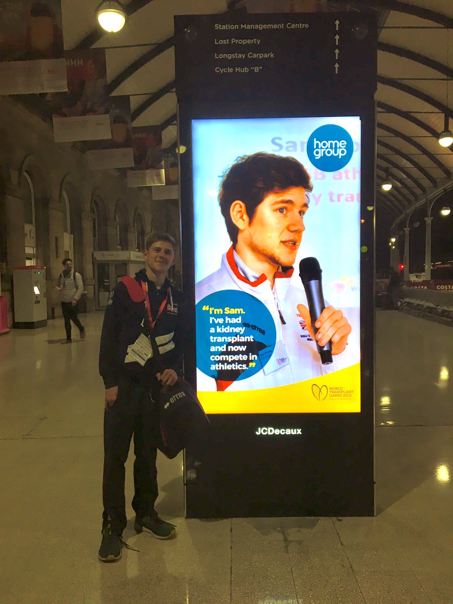 janetpooley's tweet photo. He even made it onto a billboard @SamPRPooley https://t.co/F7VziPn4PJ