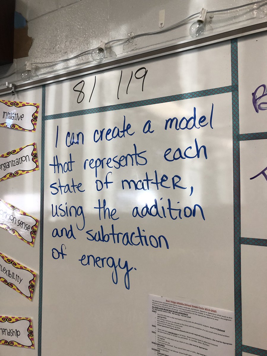 MullinsSciTchr's tweet image. Students creating &amp;amp; revising models of the states of matter as their understanding changes. #hcsOnTarget @GoinsEdie @Caldwell4 #hcs_science