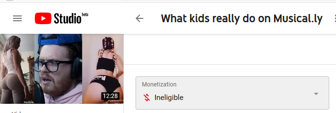 PaymoneyWubby's tweet photo. The video came out a year ago and still getting copyright strikes lol they raping this thing so hard it has a scroll bar just to see all the claims https://t.co/FwcObc1X68