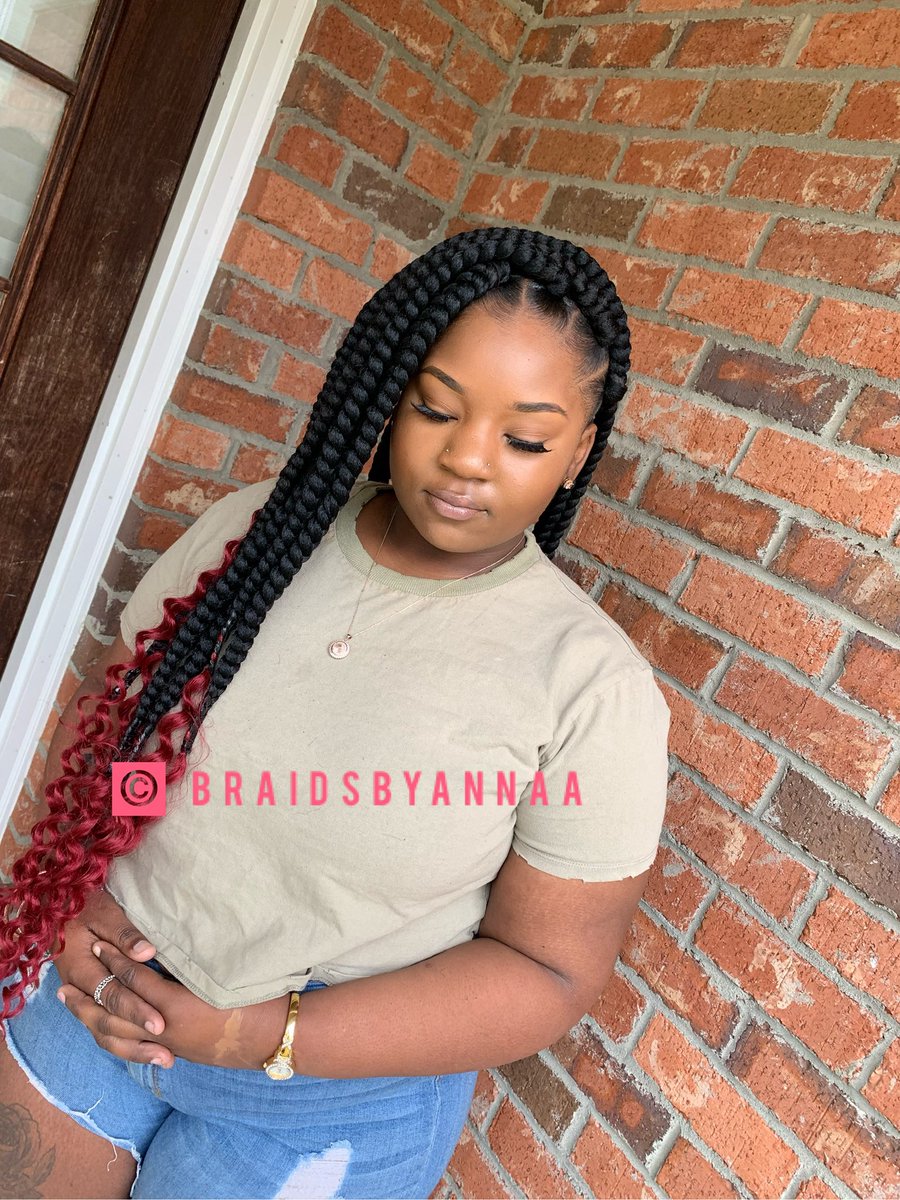 AnnaaDaDon's tweet photo. ❤️😍‼️ 
🗣 FOLLOW MY HAIR PAGE @braidsbyannaa  #BraidsByAnnaa #ASU23 #ASU22 #ASU21 #ASU20 #ASU #albanynotalabama #albanystate #albanybraider #albanystylist #boxbraids https://t.co/YoTAxnlQOm