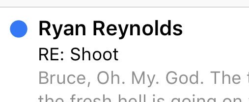 _xpena05_'s tweet photo. Oh just here getting emails from @VancityReynolds  😆😂 https://t.co/H9ES9W9BJH