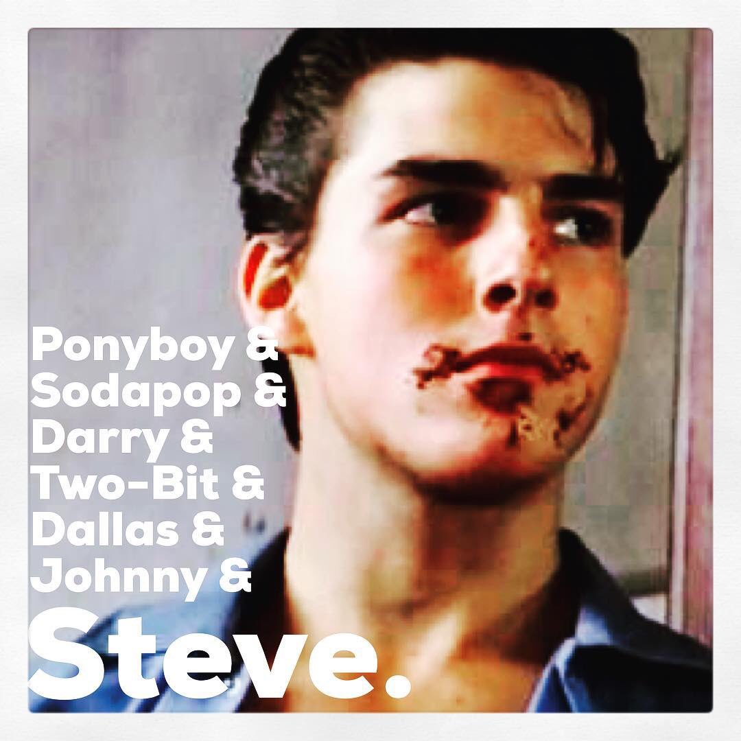 ReqReadcast's tweet photo. Time for a #TBT of our very 1st episode when we were just a wee baby pod. Listen to Episode 1: The Outsiders & find out how we #StayGold, bookworms! #AndSteve #RROutsiders #SEHinton https://t.co/gWNBz7bgXr