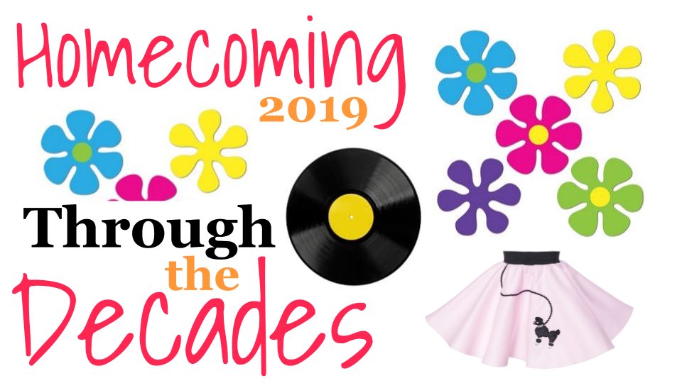 The wait is over!  Homecoming theme 2019 is🥁🥁Through the Decades!  @OHS_Tigers #msdr9 #OHSProud #OHSGold #OHSAu #CelebratingOurPast #ForgingOurFuture