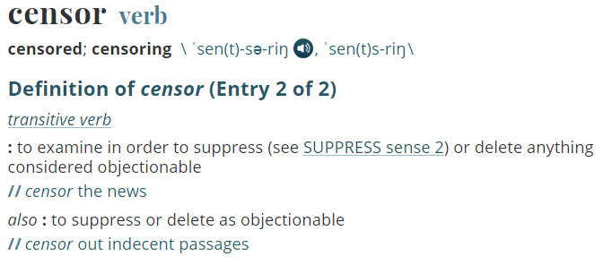 thinksolon's tweet photo. @SanFranciscoJim @Blue2Reaganite @NatOrthodox @vallachian @scottjroberts33 "Keep using"?
Its the first time I spoke of censorship to you.
Lets see:
By getting somebody banned because you dont like what they have to say, you are effectively deleting their content... https://t.co/T7piOyWpTZ