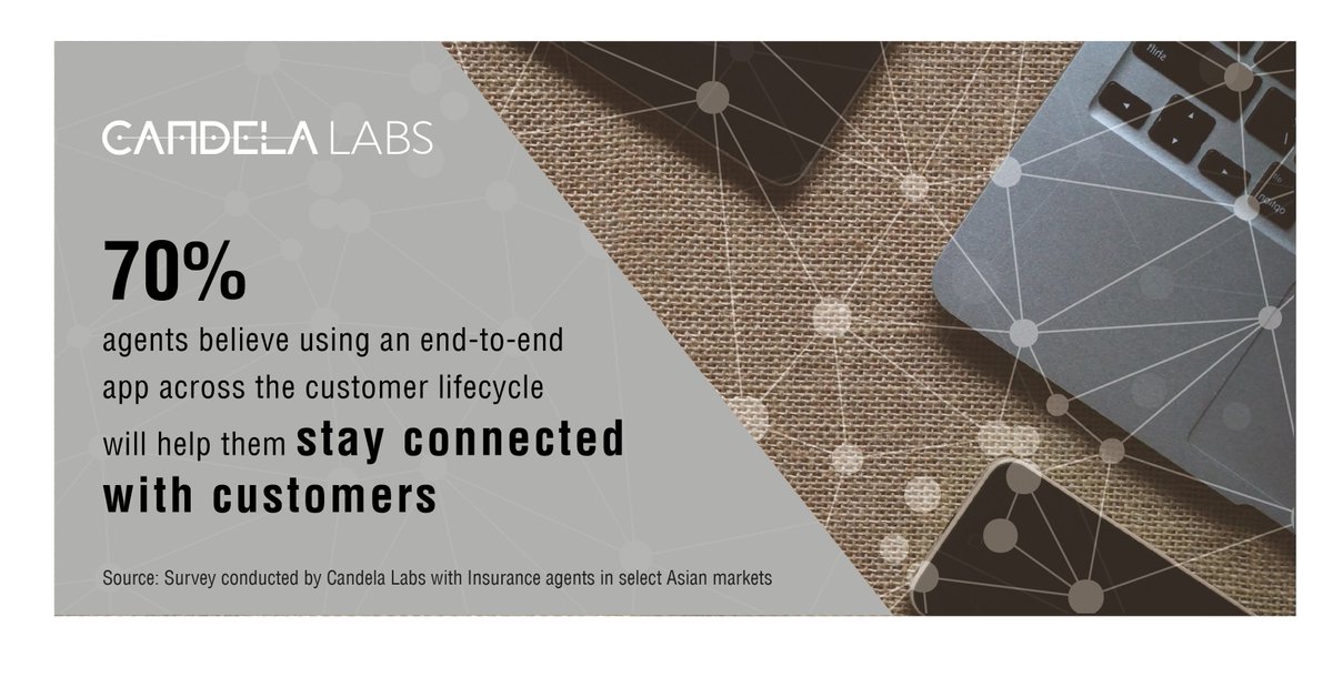Candela Labs offers a #digital #solution for #agents that is #holistic, #scalable, device responsive and stable. Contact candelalabs.io/contact-us/ for a demo.

 #insurance #agency #solution #digital #innovation #insurtech #customers #connected #financialservices