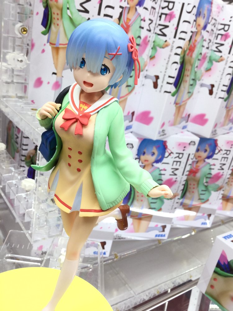 セガ秋葉原3号館 Twitterissa 秋葉原3号館 新セガ 景品情報 Re ゼロから始める異世界生活 プレミアムフィギュア レム Student 学生服を着た レム ちゃんのフィギュアが2fに登場 普段では見られない制服を着て登校しているような姿が可愛いらしいですね セガ秋葉原3号館 Twitterissa 秋葉原3号館 新セガ 景品情報 Re ゼロから始める異世界生活 プレミアムフィギュア レム Student 学生服を着た レム ちゃんのフィギュアが2fに登場 普段では見られない制服を着て登校しているような姿が可愛いらしいですね