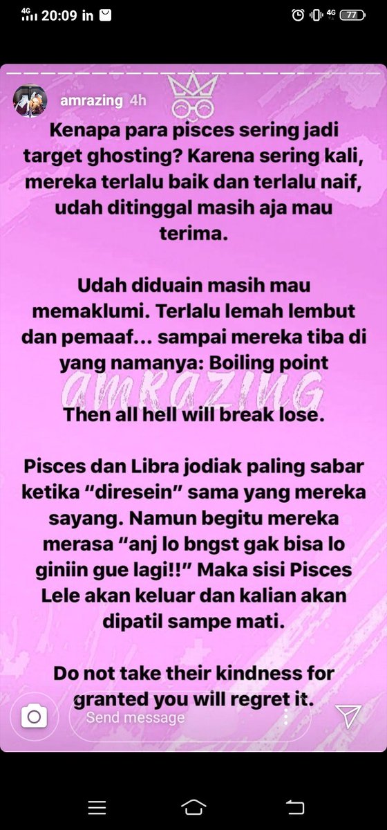 tetehtya's tweet photo. "udah diduain masih mau memaklumi. Terlalu lemah lembut dan pemaaf"

Ya, gw pernah bodoh kayak gini 😂 https://t.co/GnguFoUcIa