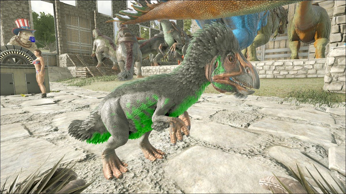 Ark 恐竜 色 Saesipapicttkc