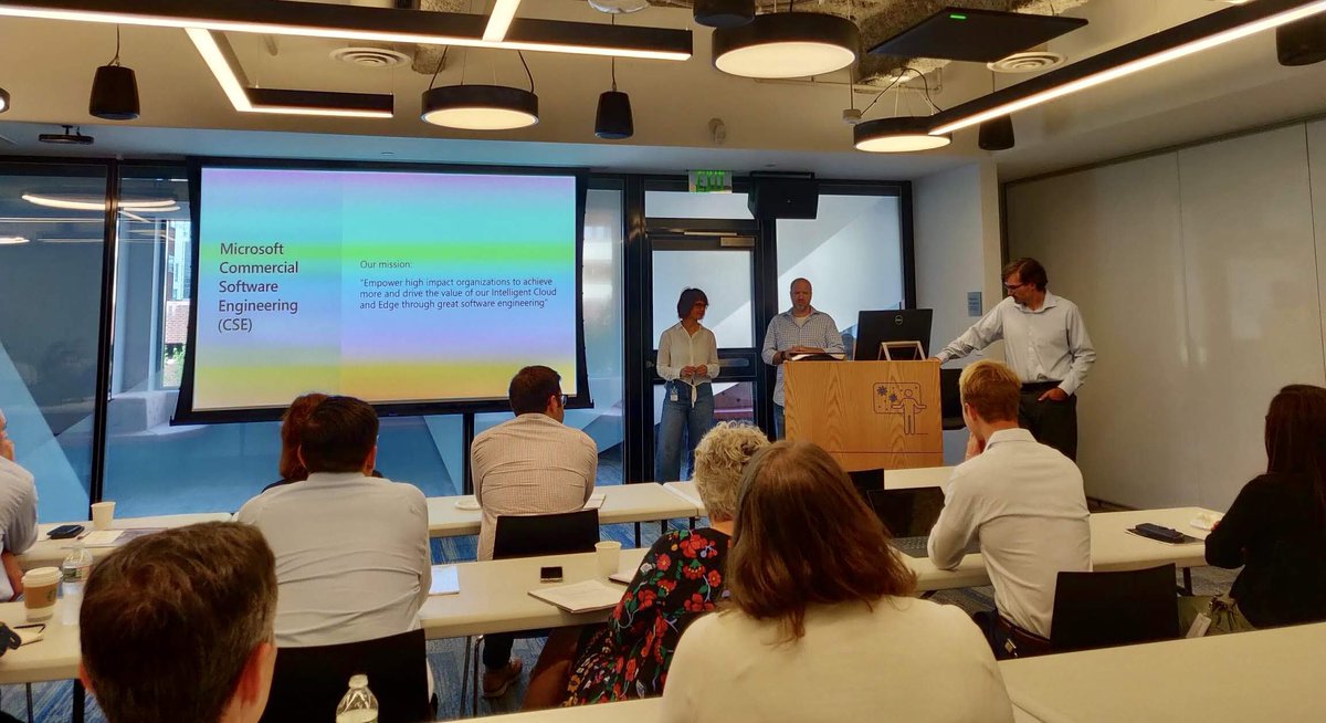 Congressional Visit at Microsoft NERD -- we shared  <a href="/FizzyoCF/">Project Fizzyo</a> story and how use AI&amp;Cloud powered by <a href="/aridhia/">Aridhia | Digital Research Environment (DRE)</a> tools for innovative Research in Cystic Fibrosis Physiotherapy! Kudos to <a href="/MainEleanor/">Prof. Eleanor Main</a>,<a href="/jplane/">Josh Lane</a>,<a href="/Dr_Tempest/">Tempest van Schaik PhD</a>,<a href="/Fur_Bi/">Bianca Furtuna</a>,<a href="/mihaela_curmei/">Mihaela Curmei 🇺🇦</a>, <a href="/codewithsteph/">stephanie marker</a>, <a href="/peteroden/">Pete Roden</a> and others!