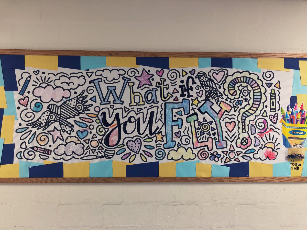 WaldenStacey's tweet photo. It’s amazing what a week can do😍 #interactivebulletinboards #arted #culturematters #community https://t.co/E5Ub3HZx4j