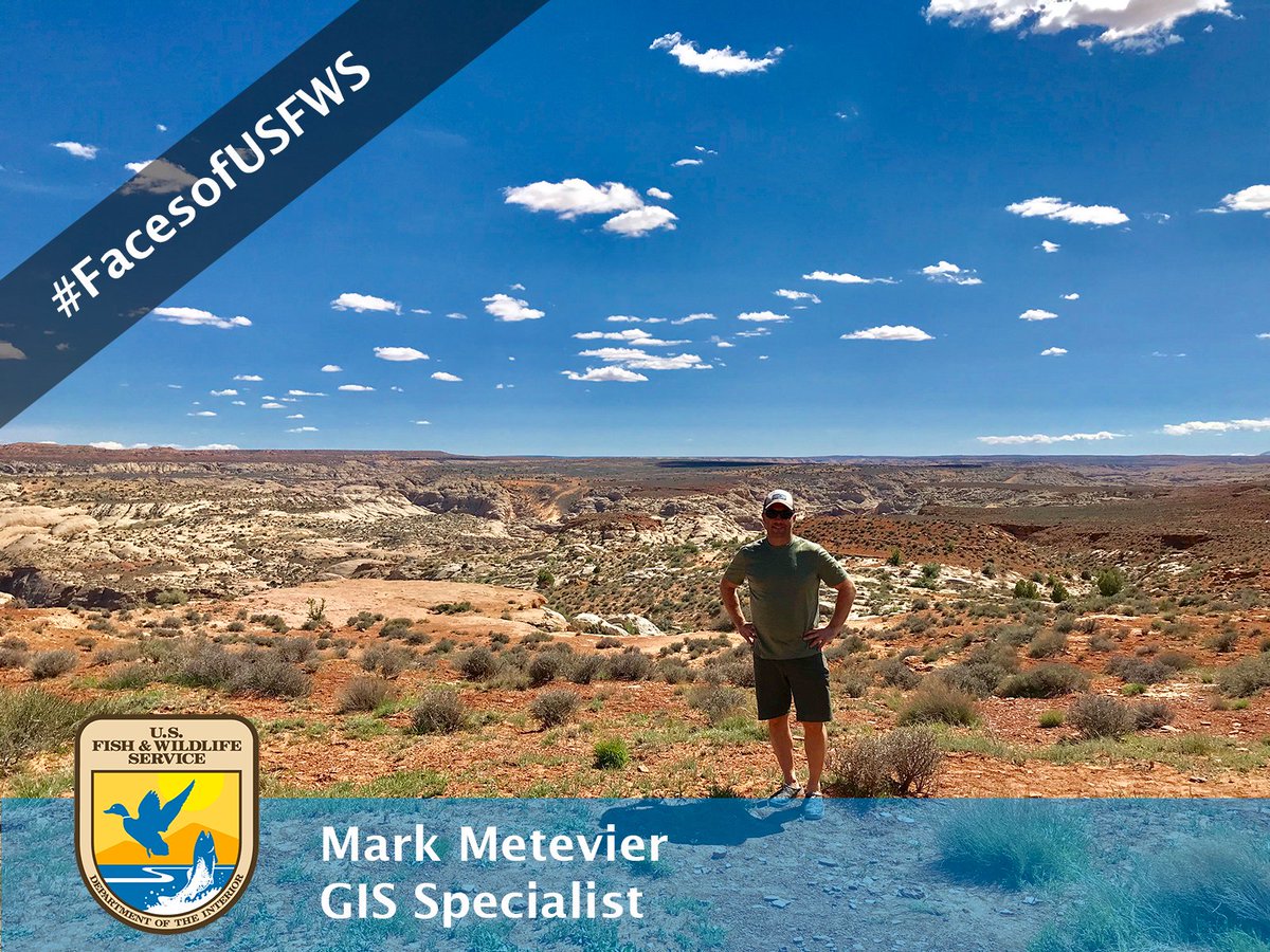 He likes adventuring desert canyons and mountains lakes with lots of granite, this month's Face of U.S. Fish and Wildlife Service is Mark Metevier. 🏜️🌄To learn more about Mark: go.usa.gov/xV25c