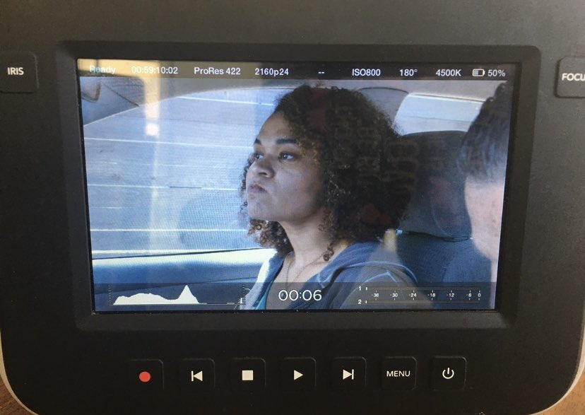 LaRoyProd's tweet photo. That looks like her “someone just grabbed my left breast” face.... yes. It’s a very specific face.🤓
#setlife #laroyseries #laroy #makingmovies #bts #drivemecrazy #webseries #originalcontent #newepisodes #everywednesday #laroyproductions #brownpeople #strongblackwoman https://t.co/0UFwqcEQgc