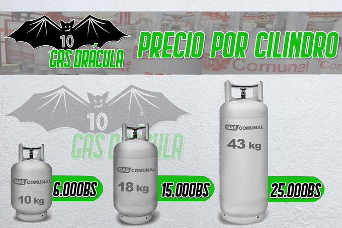 El Gas es gratis; lo que cada usuario pagará es el costo por servicio que nos es más que los gastos operativos y logísticos asociados a la distribución (transporte, llenado y manipulación) 
<a href="/rafaellacava10/">Rafael Lacava</a>
 #GasDracula
