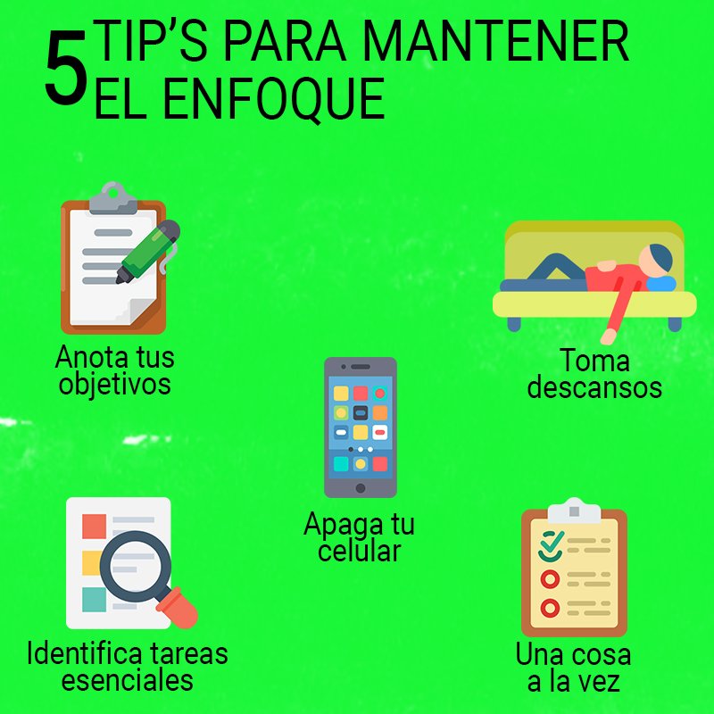 cuncode's tweet image. Al perder el enfoque, muchas veces perdemos la desmotivación, nos dan ganas de tirar la toalla y hasta buscamos excusas que nos hagan sentir mejor hacia nuestro fracaso.
.
Por eso hoy te dejamos estos tips para que puedas mantener tu enfoque y puedas ser mas productivo.☝🏼