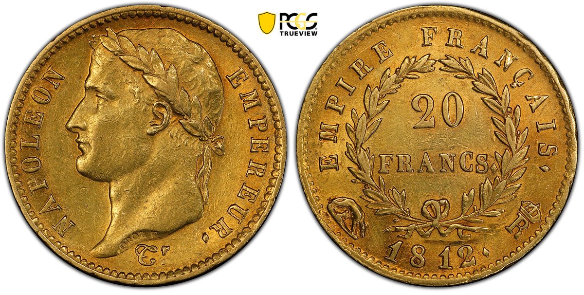 PCGScoin's tweet photo. A popular exhibit at @longbeachexpo The Tyrant Collection, returns for the September in just 2 weeks! Take a look back at some pieces from June's Tyrants of the Tiber. Stay tuned for a preview of the next installment!
1812-R 20 Francs Gad-1025 F-516
1931-R 50 Lire KM-71 Year IX https://t.co/nIRjzZ7UZP