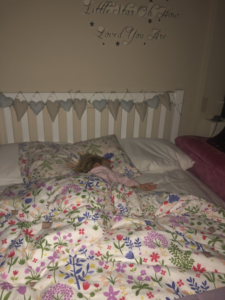 Our baby girl moved into her big bed tonight. Life just rushes by and this moment has reminded me to stop and appreciate ordinary things.