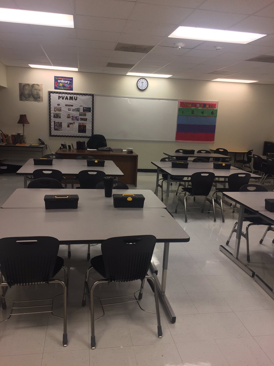 Classroom is 98% ready for the kids Monday. Year 24 on deck. #BlackMaleEducators