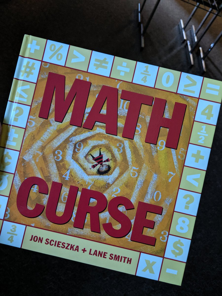 meyer4math's tweet photo. Students enjoyed the Math Curse! What a great book to share with students in the beginning of the school year! #WJHSpatherpride https://t.co/tU70wP80m7