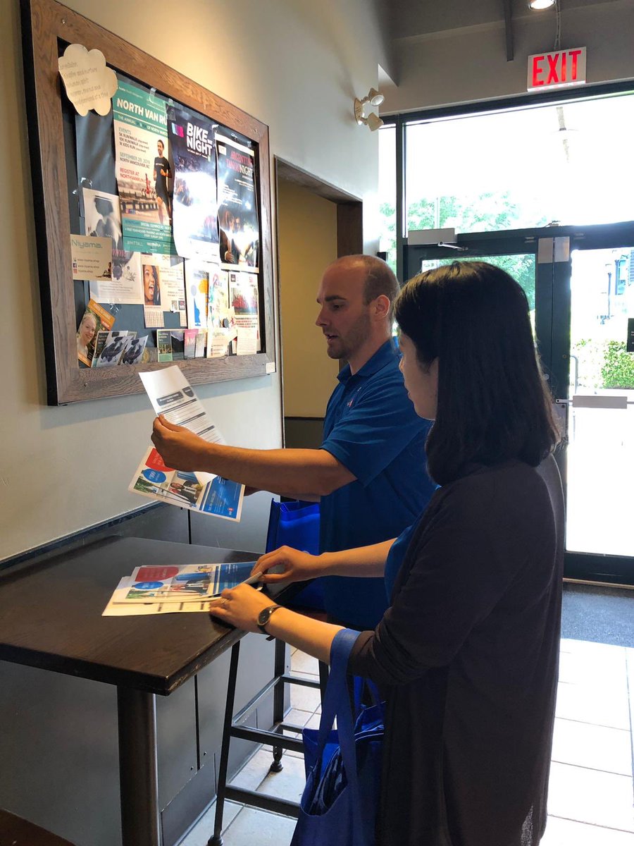 BMO10thG's tweet photo. Round 2 of "hitting the street" to promote our $300 cash offer for new customers. Let us help you get that last minute vacation in before summer is over ☀️😎 #vacationiscalling @Terrygtan @aaronhuang__ @EHarnagea @crying_bottle @kitamura_james #vancentreBMO #bestteaminbanking https://t.co/eG0eJM9rH1