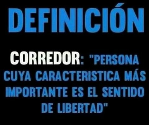 SuperRun13's tweet photo. "Corredor": persona cuya característica más importante es el sentido de Libertad👟😎 #YoElegíCorrer #run #running #loverun #km #millas #runner #corro #runfree #Training #trailrunning. https://t.co/erUuYgfbqD