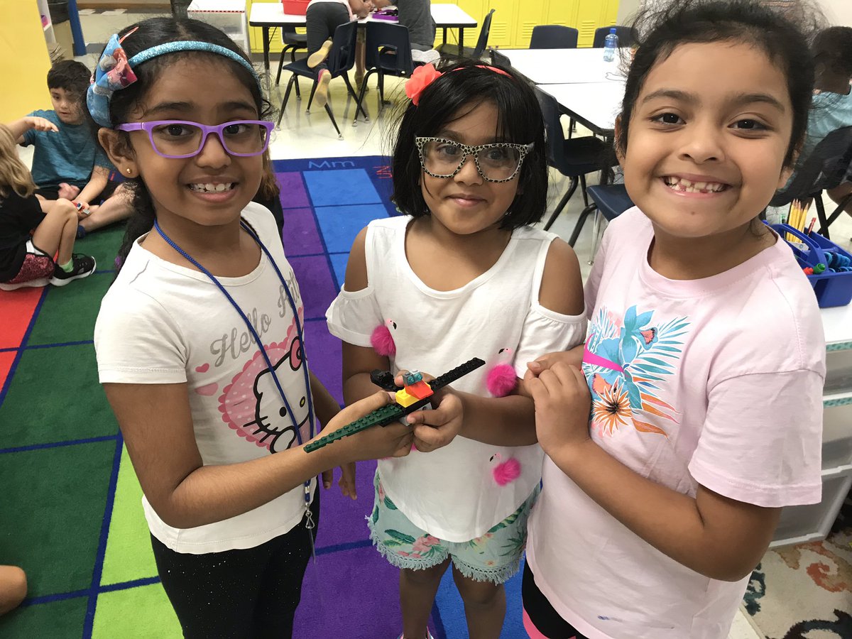MrsSammon's tweet photo. Look at what these amazing STEM students created! Their ingenuity and imagination is so inspiring, especially watching them build these ducks out of a random pile of legos. #LISDstem @Donald_ES https://t.co/XhMinSZz0n