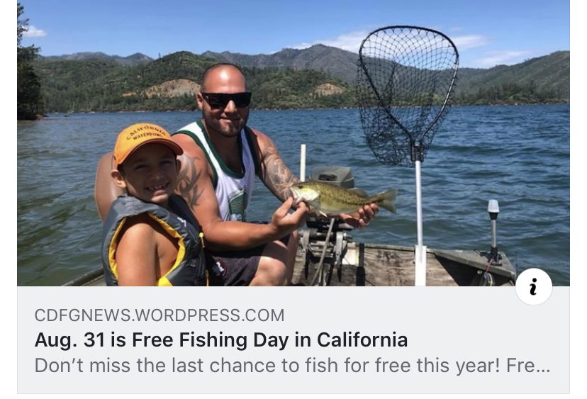 saved_by_nature's tweet image. Free fishing day is coming up August 31st, get out and get you some! And take a kid with you! 
 #CatchAFish #NatureForAll #Outdoors
savedbynature.org