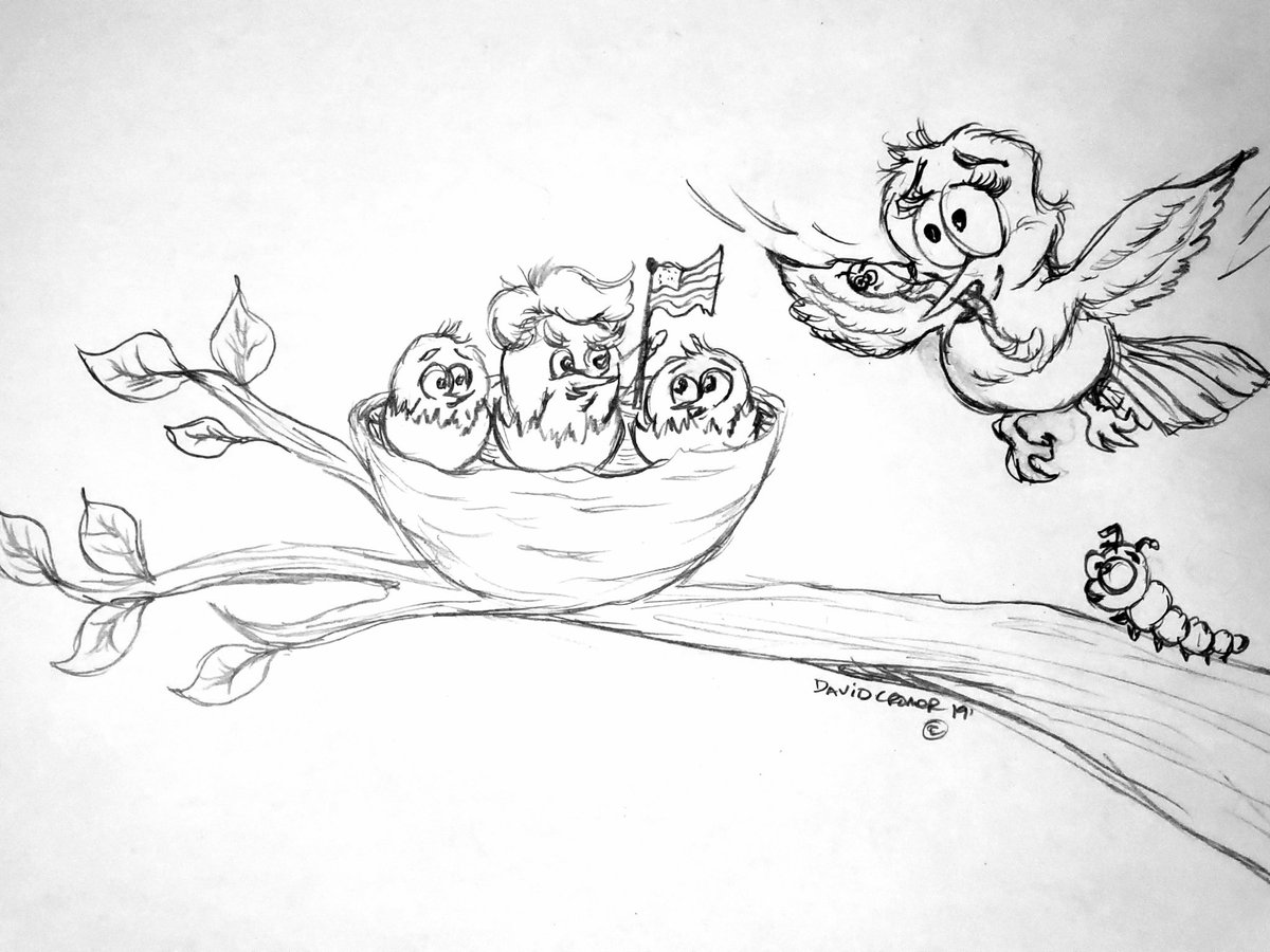 cromerd7's tweet image. #Trumpbird #Hatched #Freelance #Trumpart