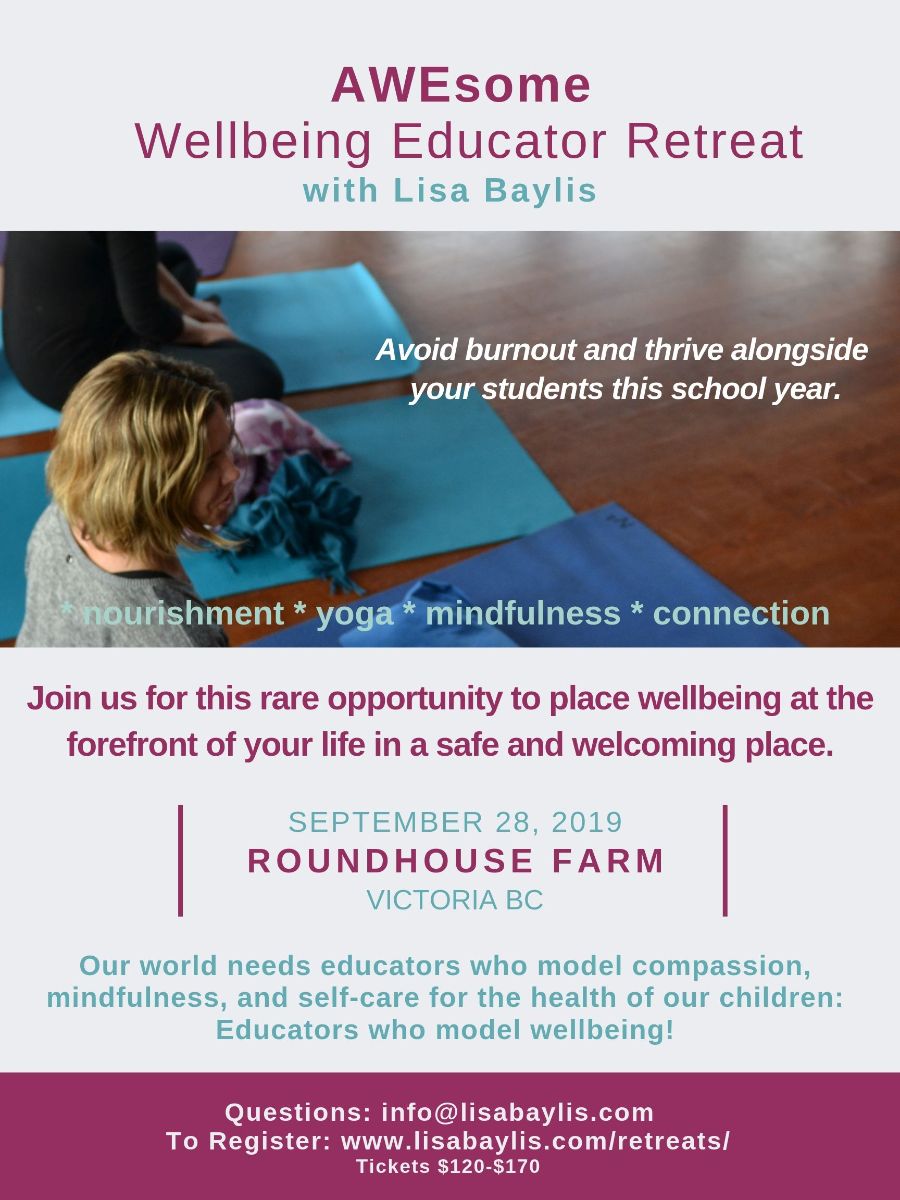 Is September looming over you, or are you excited about back to school?  
Read more about our upcoming AWE retreat and five ways to start September strong within my latest email- mailchi.mp/6ed1fda64de2/i…